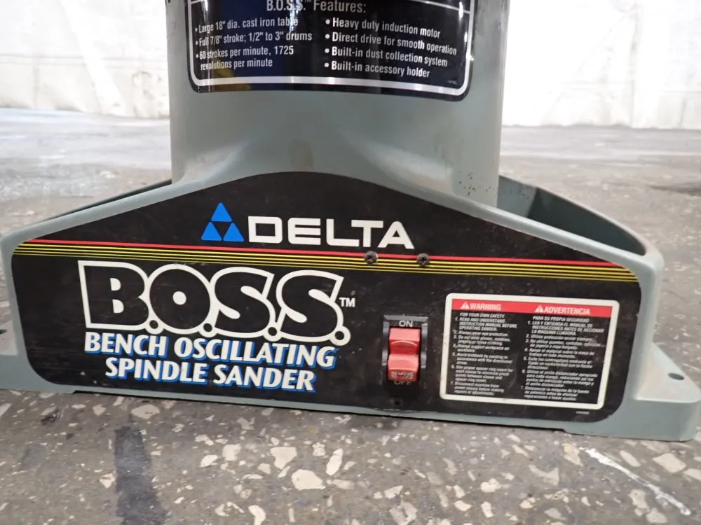Delta Bench Oscillating Spindle Sander