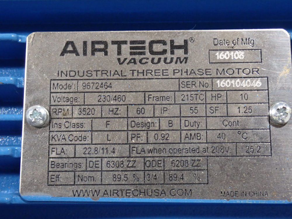 Boumatic 10 Hp Air Star Rgb-10hp Vacuum System - Air Star Rgb-10hp