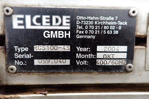 Elcede Water Jet Cutter