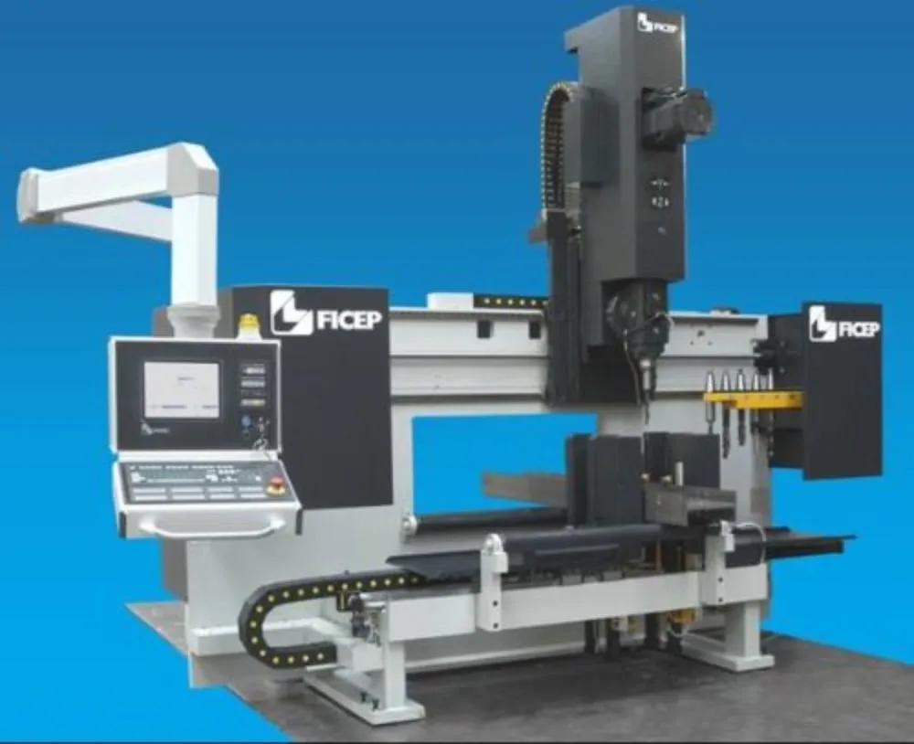 Ficep 1201 Df Cnc Beam Drilling Line - 1201 Df