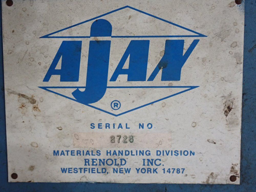 Ajax/renold 63" X 66" X 23" Shaker