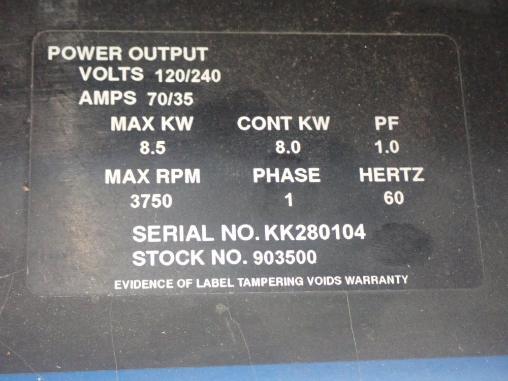 Miller 225a 8 Kw Bobcat 225 Gasoline Welder/generator - Bobcat 225