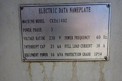 Clausing Cke614oz Cnc Lathe - Cke614oz