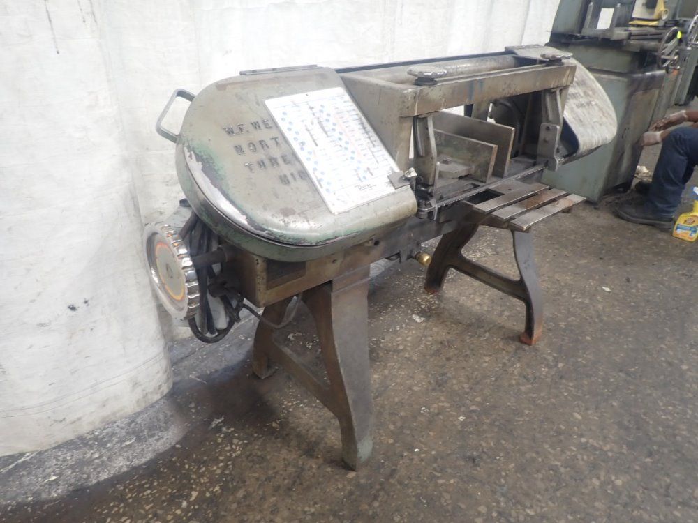 W.f. Wells & Sons Horizontal Band Saw