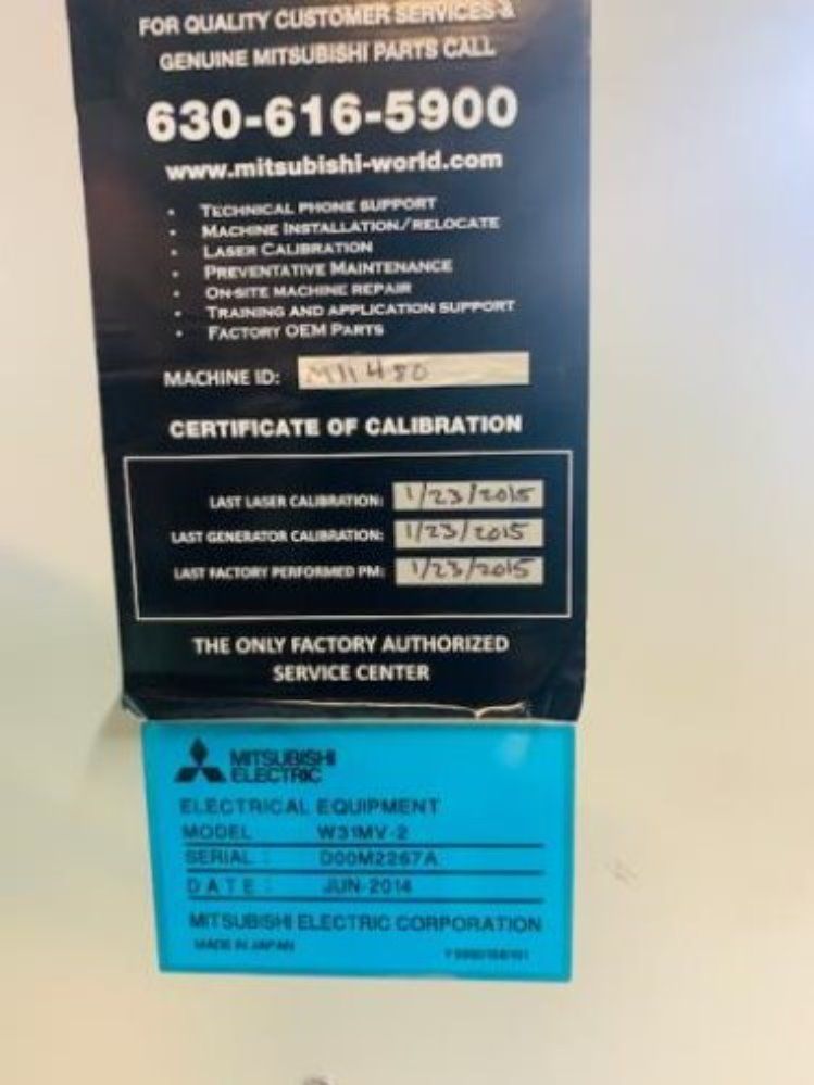 Mitsubishi W31mv-2 Cnc Wire Edm - W31mv-2