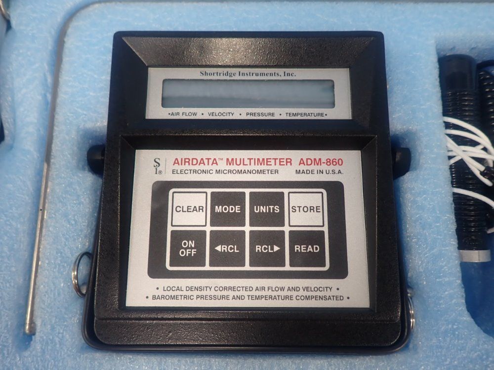 Shortridge Instruments Electronic Micromanometer