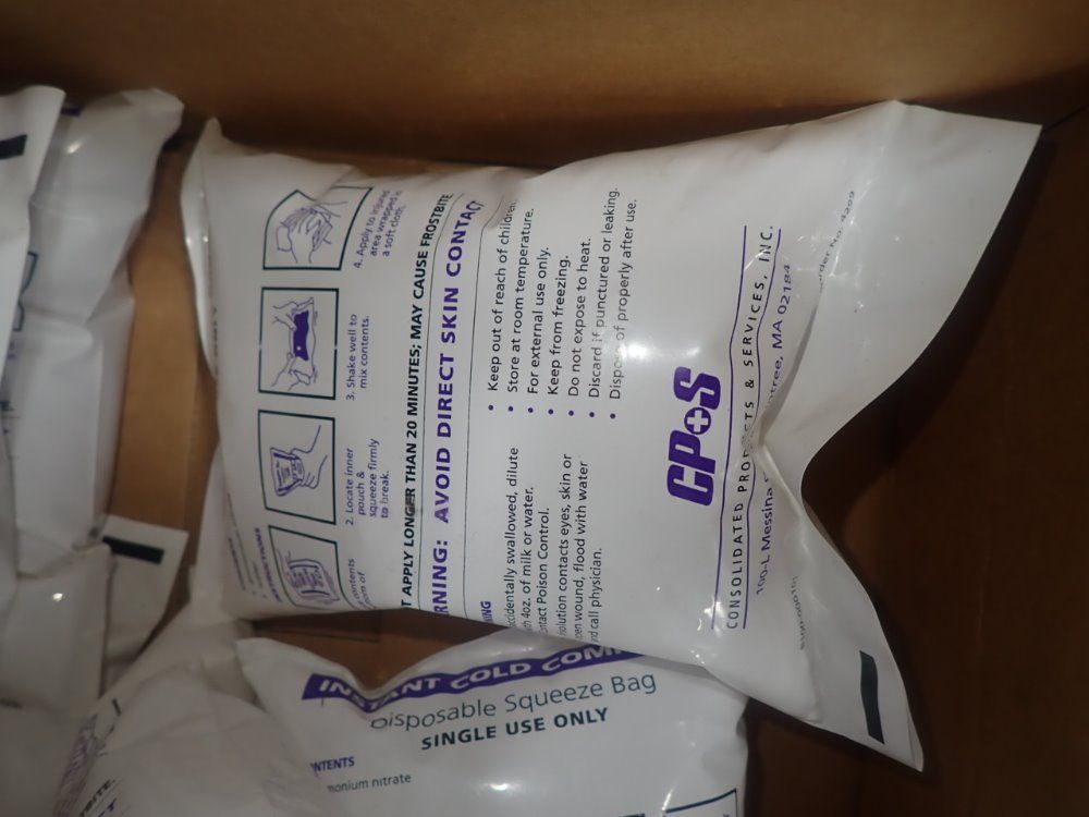 Consolidated Products & Services Instant Freeze Cold Compresses