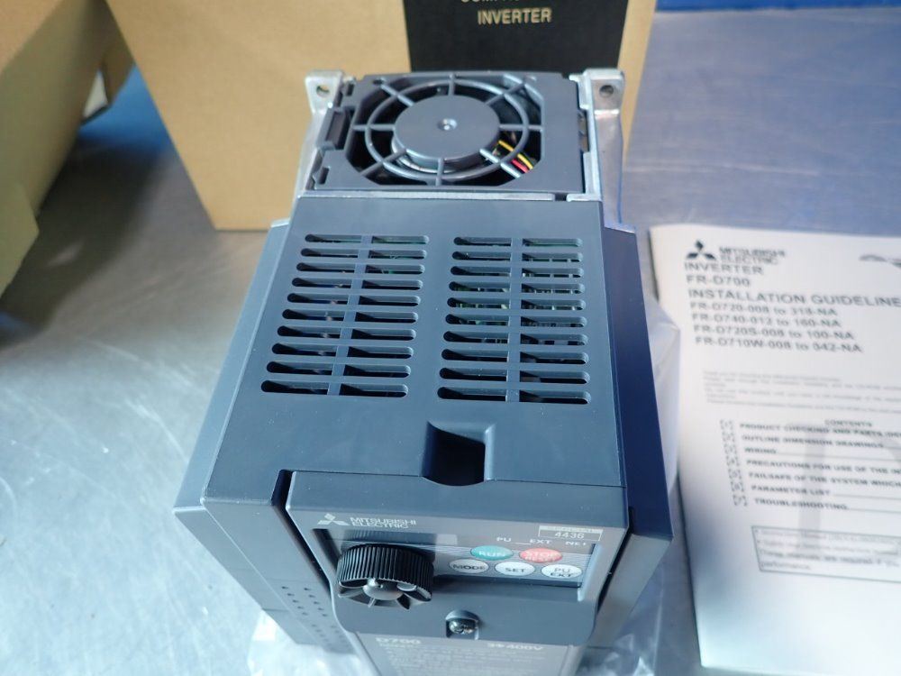 Mitsubishi Electrical Fr-d740-080-w1 Inverter Drive - Fr-d740-080-w1