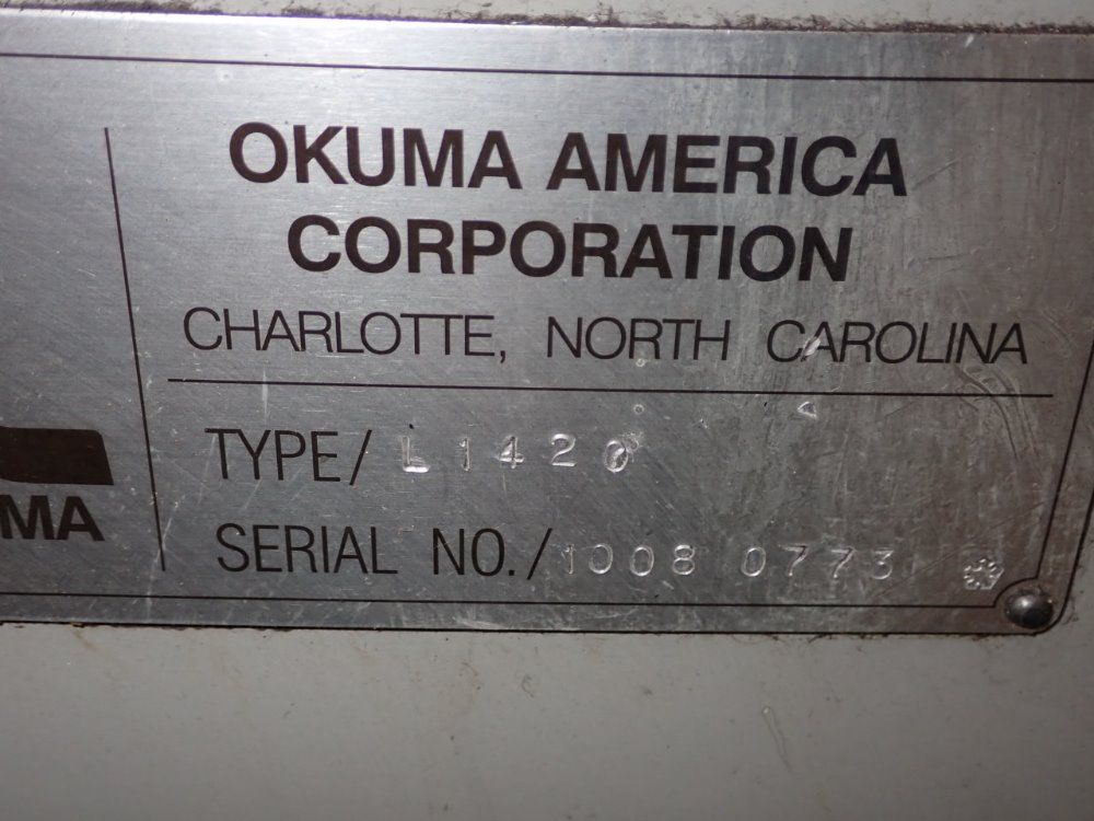 Okuma Cadet L1420 Cnc Lathe - Cadet L1420