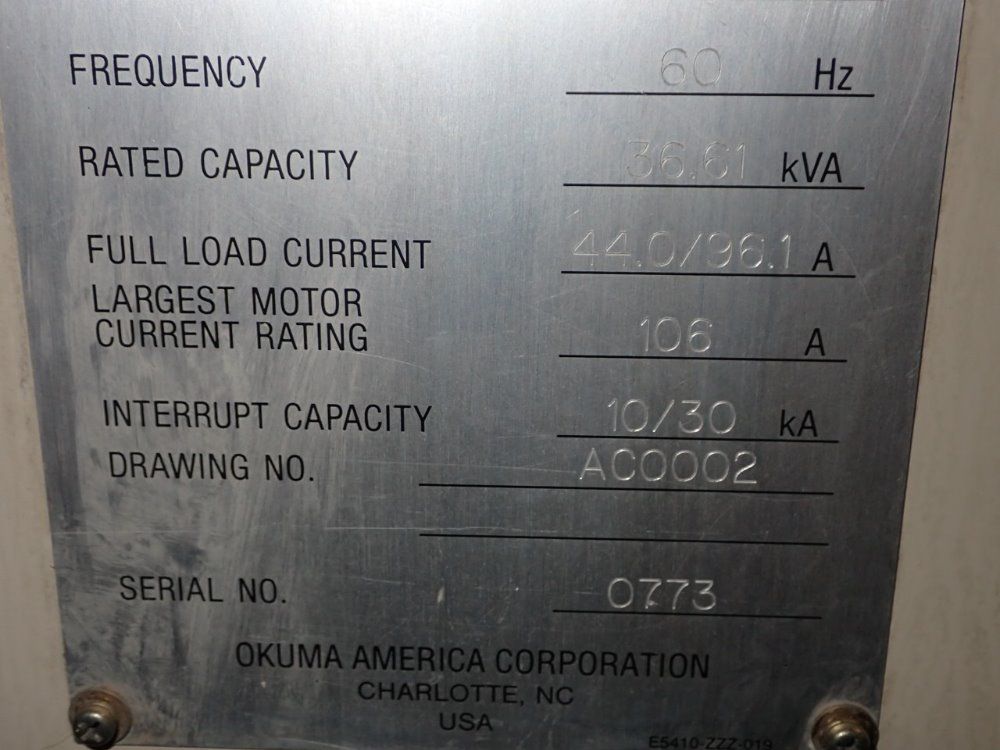 Okuma Cadet L1420 Cnc Lathe - Cadet L1420