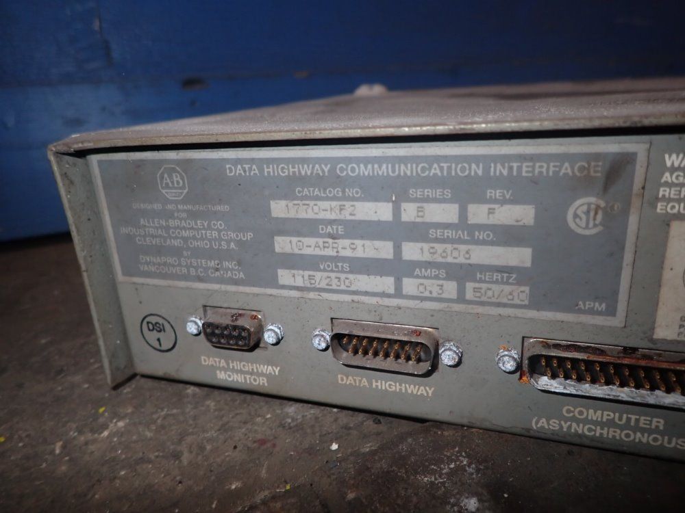 Allen Bradley Data Highway Communication Interface