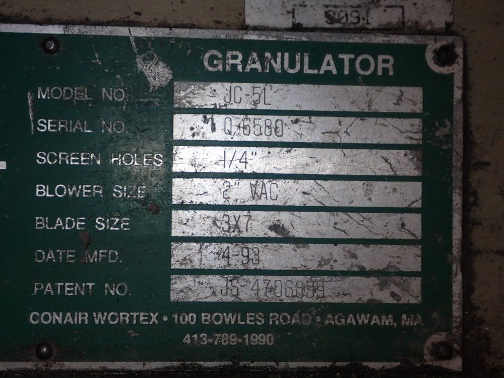 Conair Martin Granulator