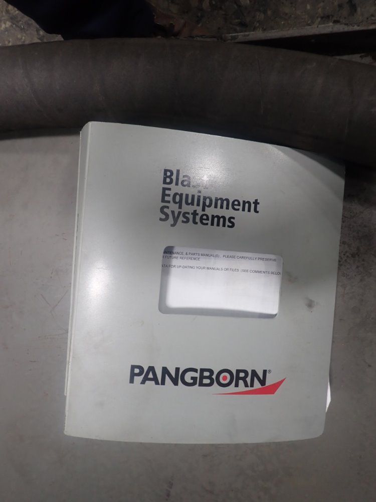 Pangborn 6gn-1r36 Blast Cleaning System - 6gn-1r36