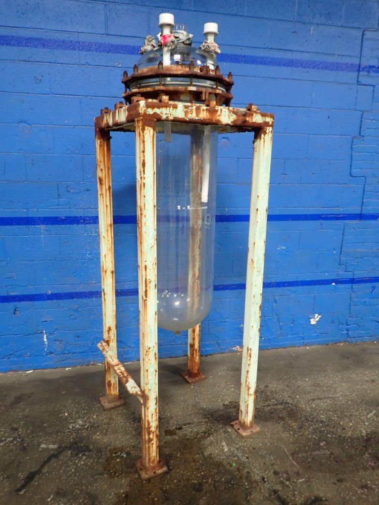 Qvf Corning Glass Vacuum Reactor Vessle