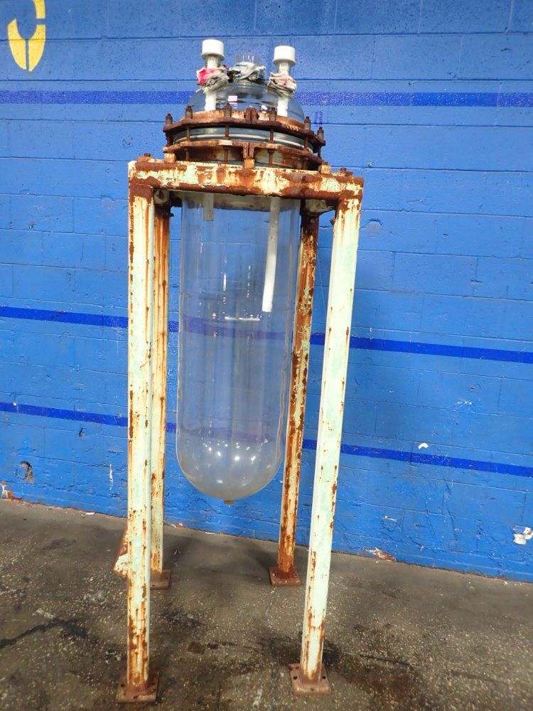 Qvf Corning Glass Vacuum Reactor Vessle