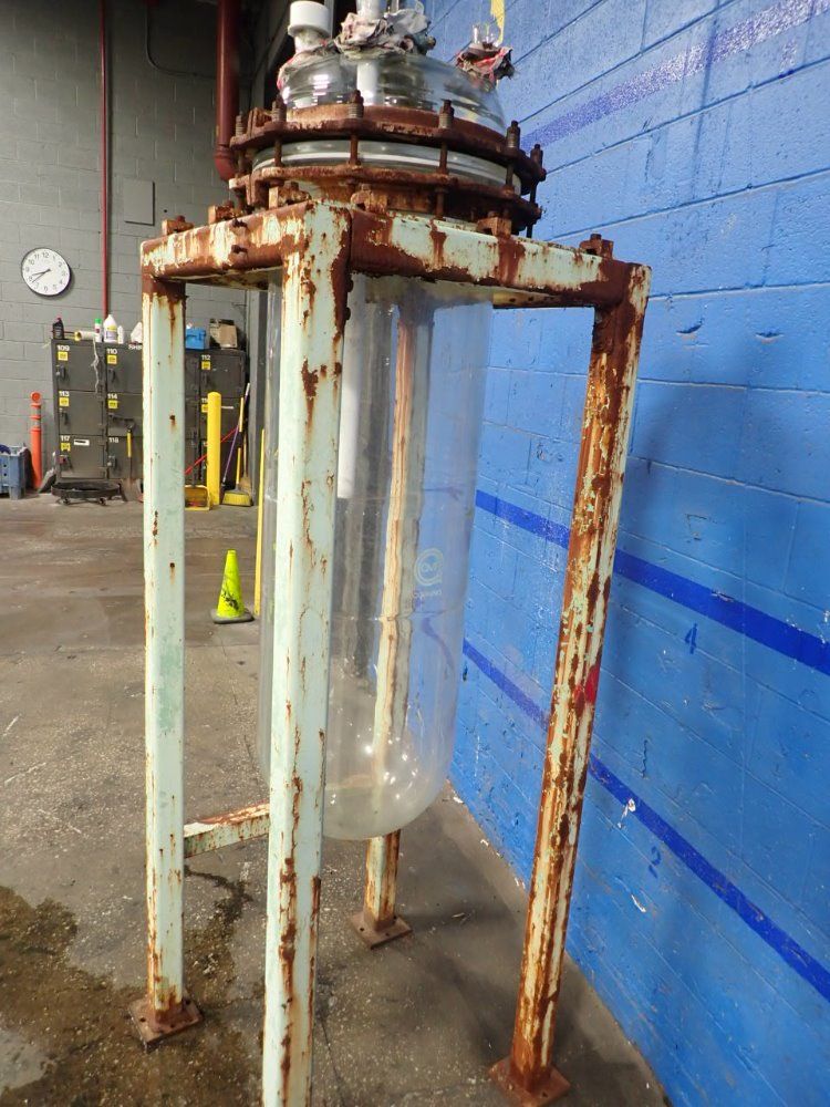 Qvf Corning Glass Vacuum Reactor Vessle