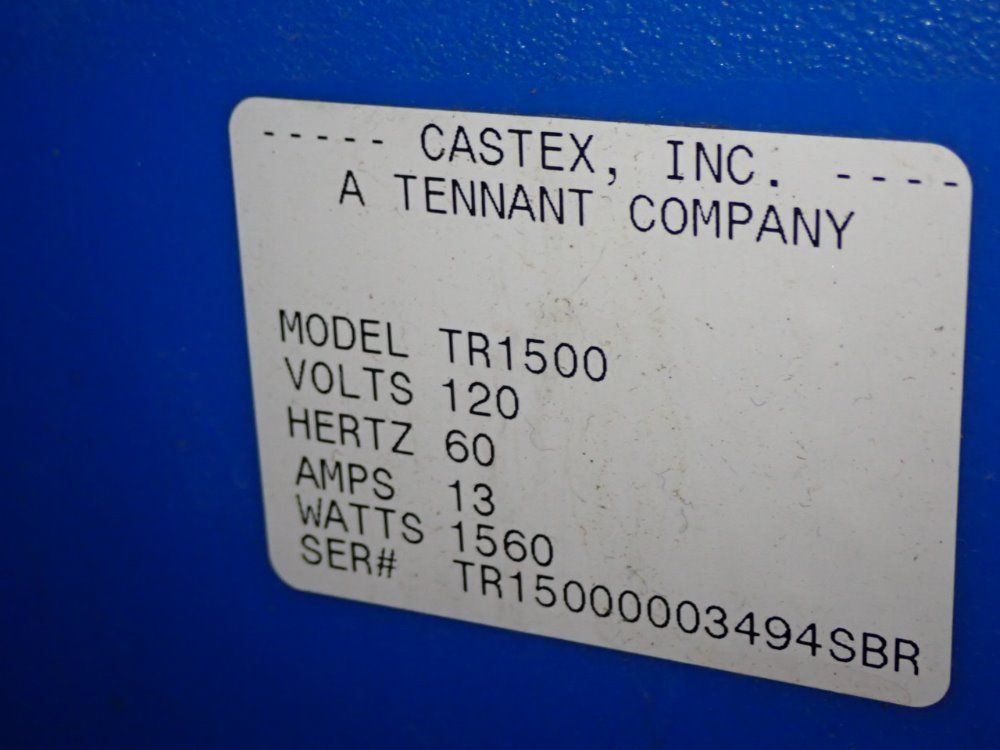 Castex 16" Trooper 1500/tr1500 Floor Scrubber - Trooper 1500/tr1500