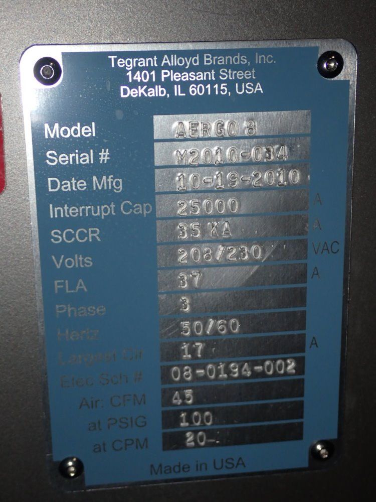 Alloyd Rotary Blister Packaging Machine