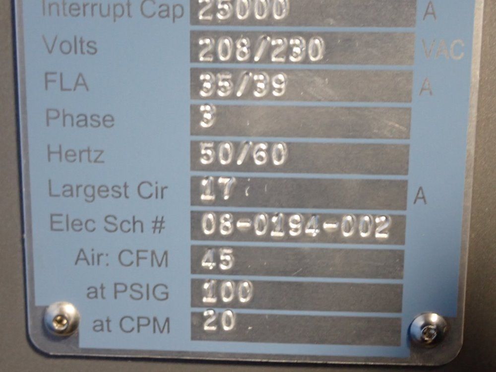 Alloyd Rotary Blister Packaging Machine