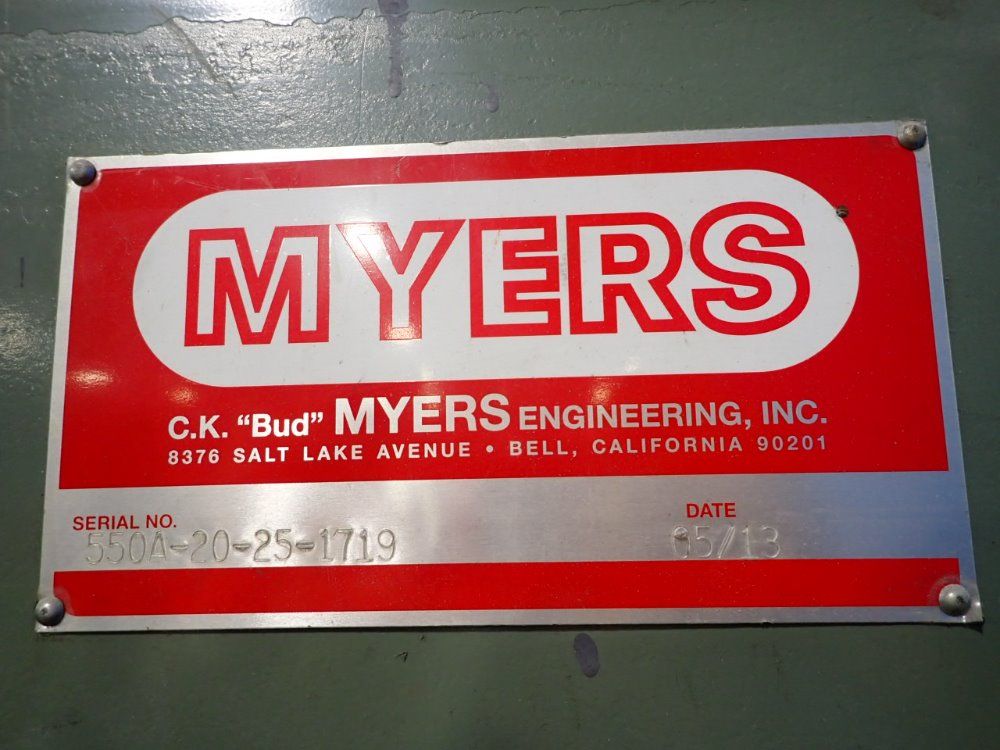 Myers 25 Hp Mixer