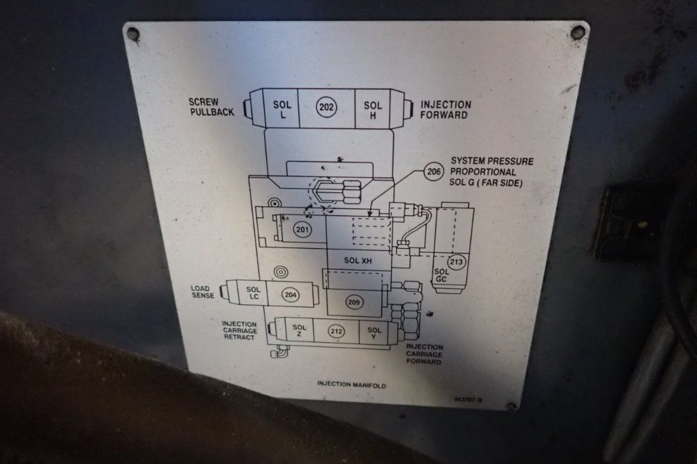Van Dorn Demag 15hp/11kw Injection Molding Machine - 85ht