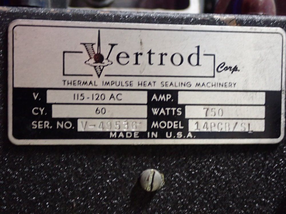 Vertrod Impulse Heat Sealer