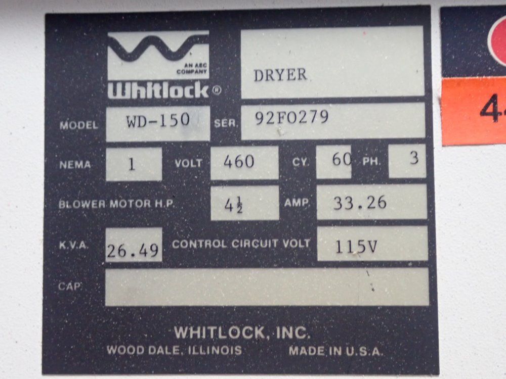 Aec Whitolck Dryer