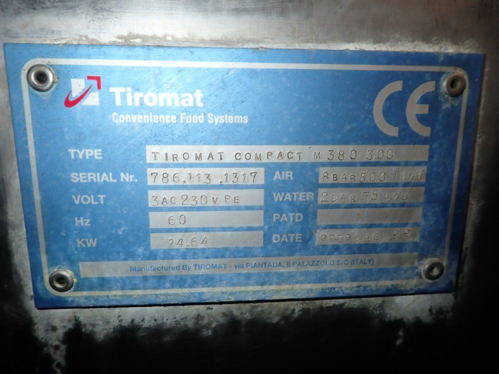 Tiromat Tiromat Compact M 380 3.00 Thermoformer - Tiromat Compact M 380 3.00