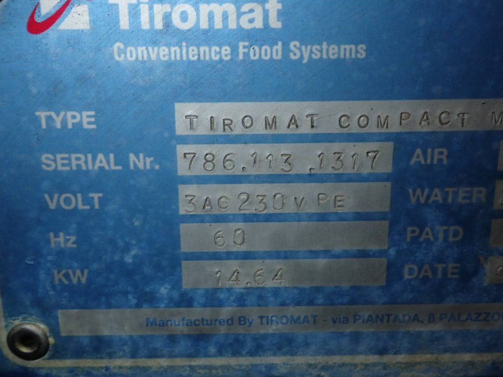 Tiromat Tiromat Compact M 380 3.00 Thermoformer - Tiromat Compact M 380 3.00