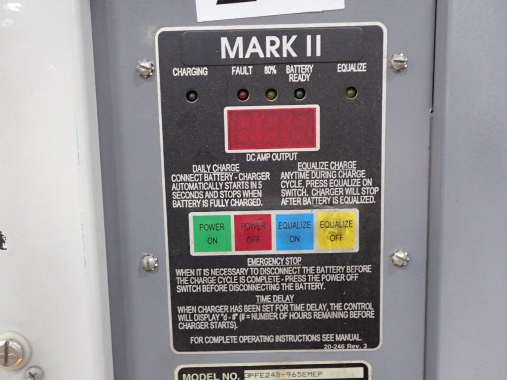 Power Factor 48v/965 Ah Battery Charger - 3pfe24b-965emep