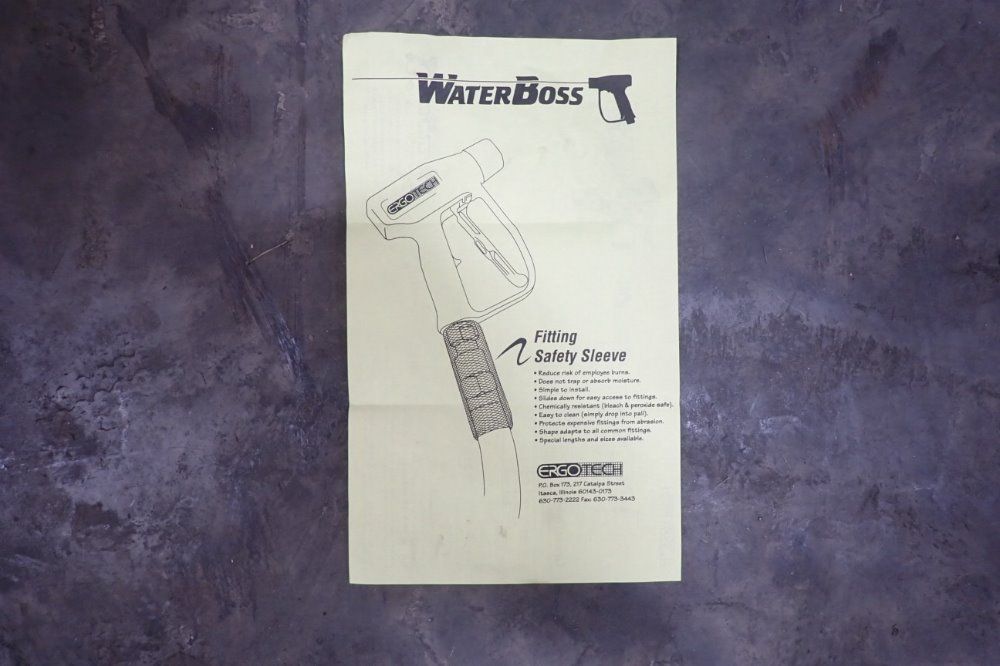 Waterboss 300psi Industrial Washdown Gun - 300-1/2-l