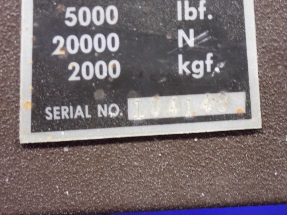 Tinius Olsen Tensle Tester