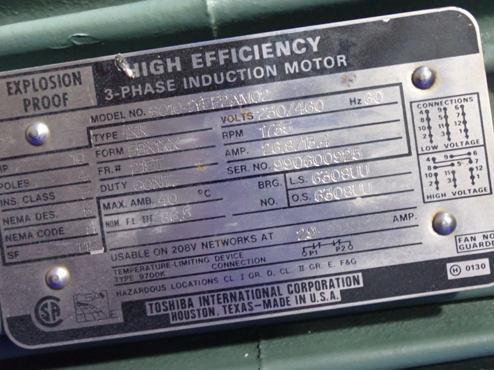 Myers 10 Hp 775a-10-5939 Mixer - 775a-10-5939