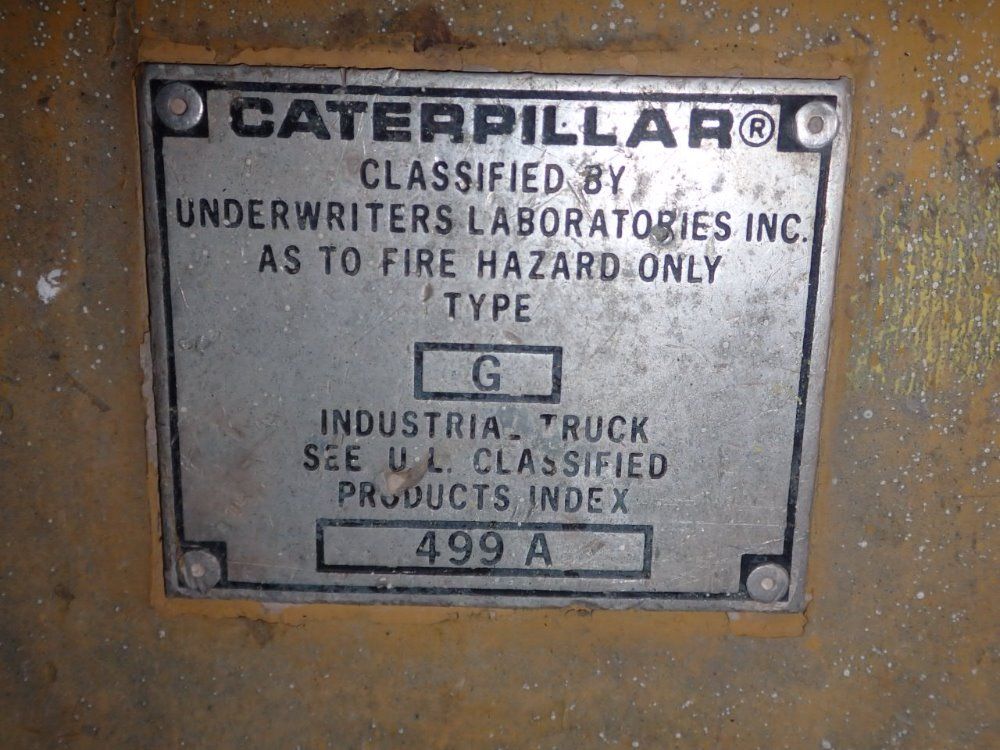 Caterpillar 5500 Lbs V50c Propane Forklift - V50c