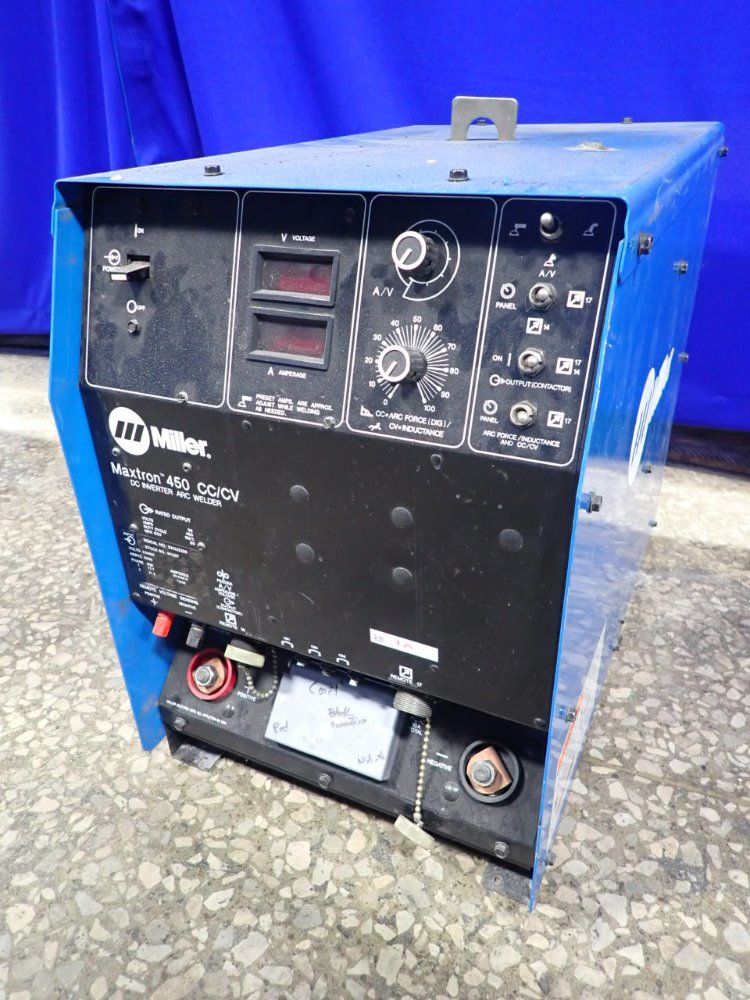 Milller Milller Maxtron 450 Cccv Dc Inverter Arc Welder