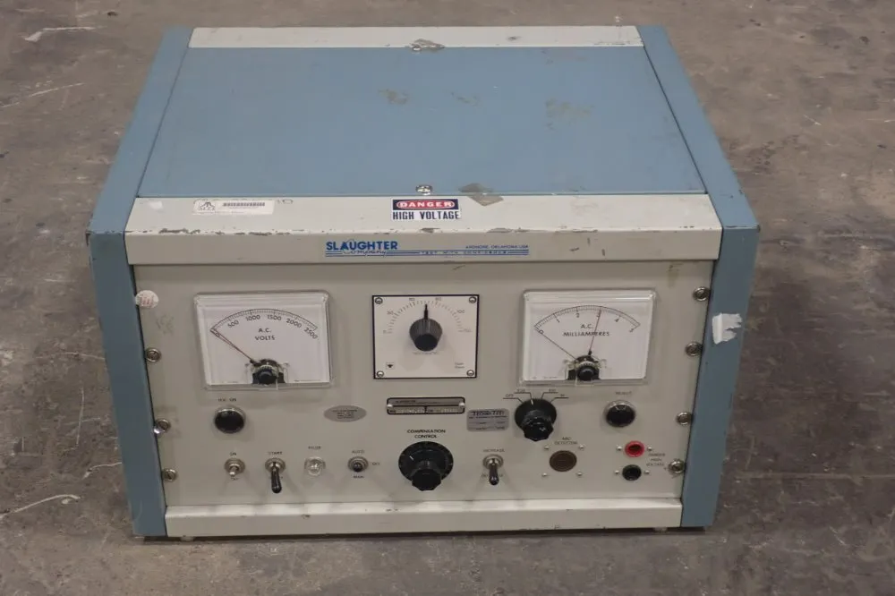 Slaughter Hi Pot Tester - 103mp2.50