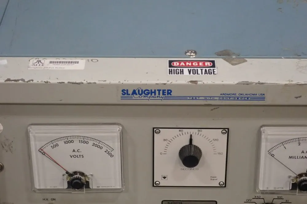 Slaughter Hi Pot Tester - 103mp2.50