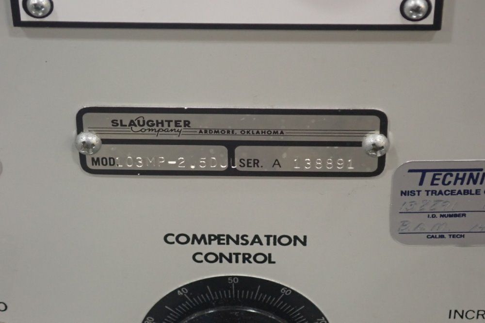 Slaughter Hi Pot Tester - 103mp2.50