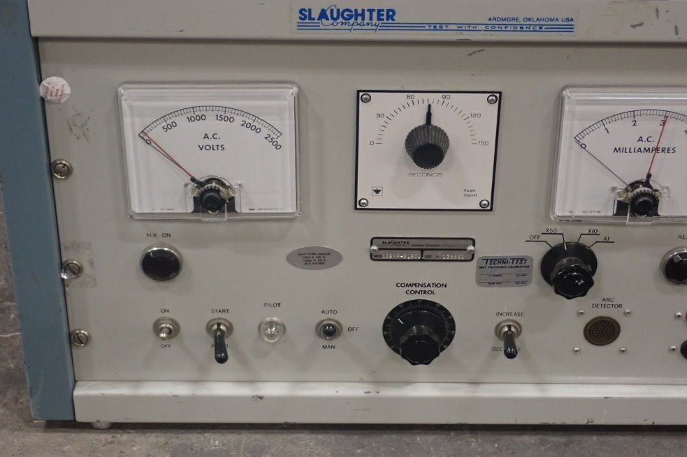 Slaughter Hi Pot Tester - 103mp2.50