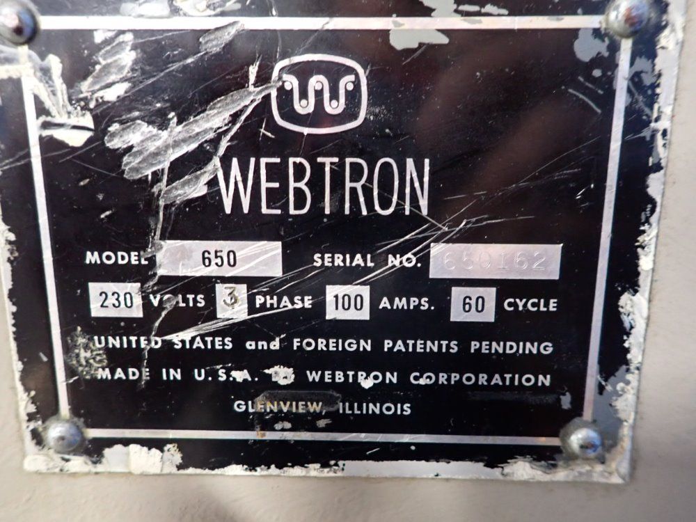 Webtron Printing Press - 650