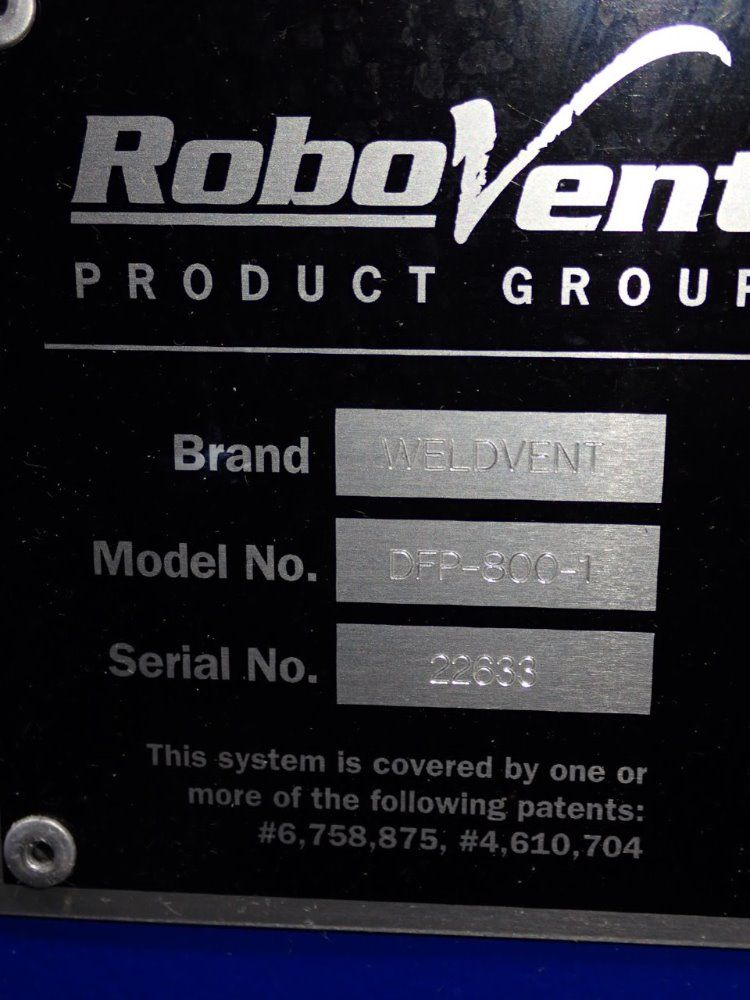 Robovent Dfp-800-1 Dust Collector - Dfp-800-1