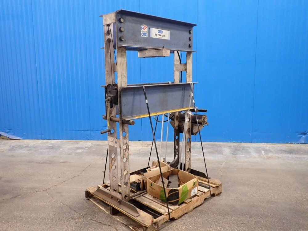 Otc 55 Ton 55 Ton Hydraulic Shop Press