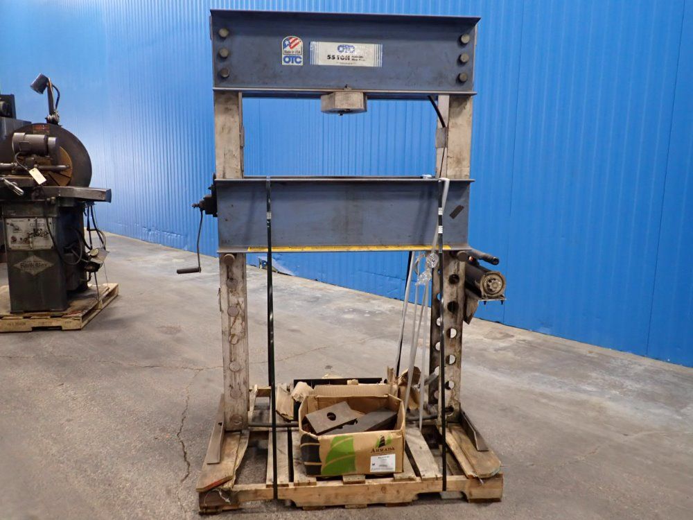 Otc 55 Ton 55 Ton Hydraulic Shop Press