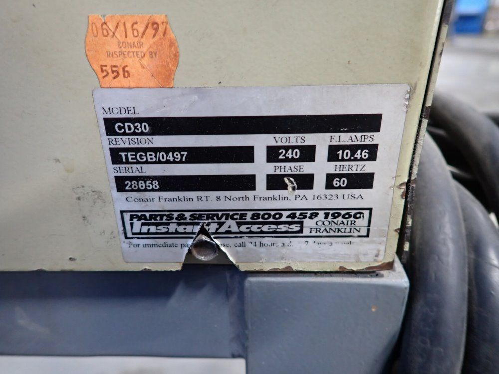 Conair Franklin Material Dyer Unit - Cd30