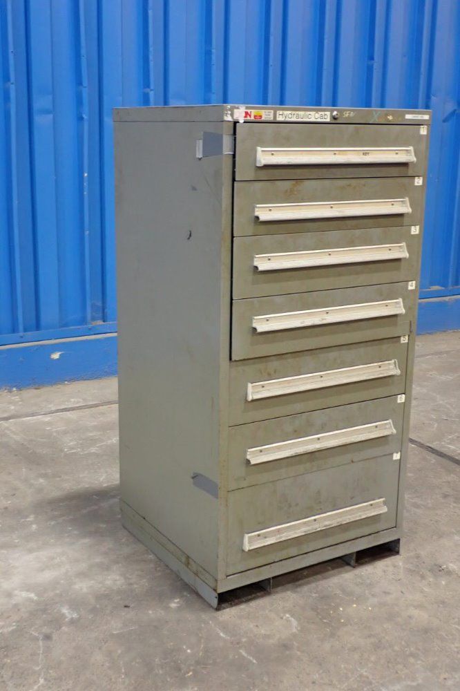 Lyon 26x6x26 7 Tier Steel Tool Cabinet