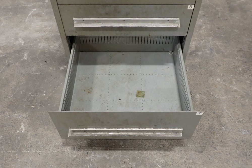 Lyon 26x6x26 7 Tier Steel Tool Cabinet