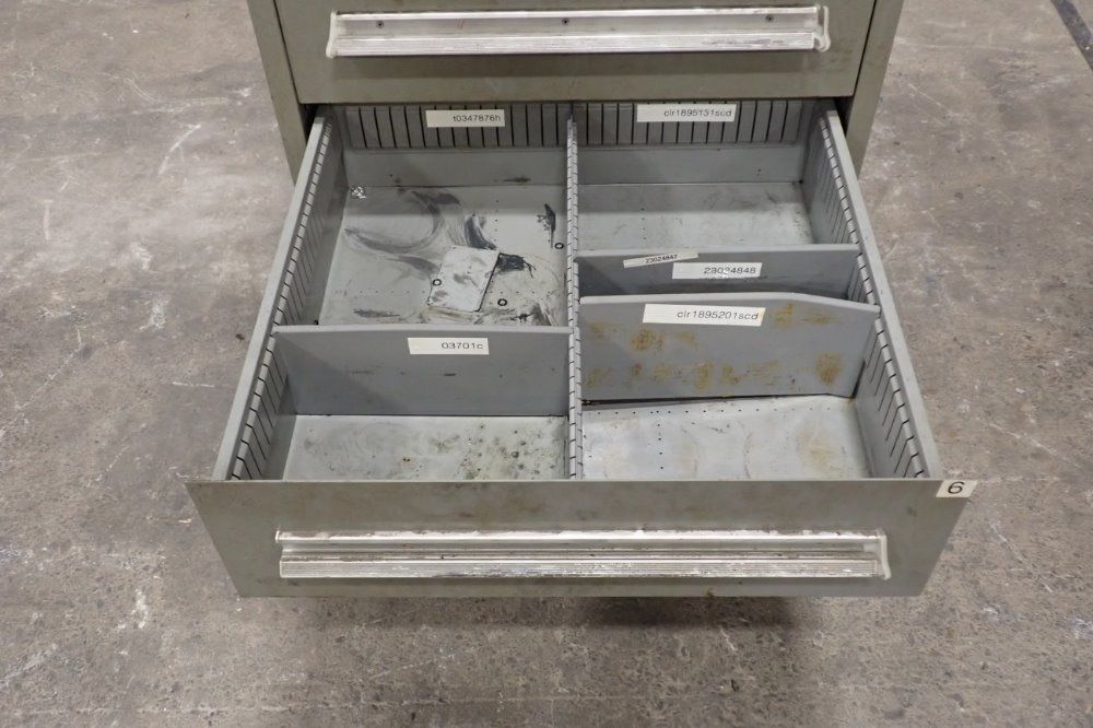 Lyon 26x6x26 7 Tier Steel Tool Cabinet