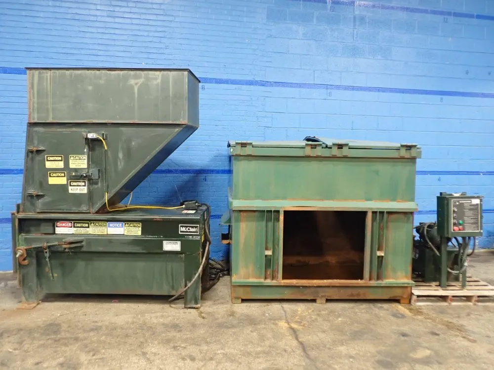 Mcclain E-z Pack 1/3 Yd Mshr Compactor - Mshr