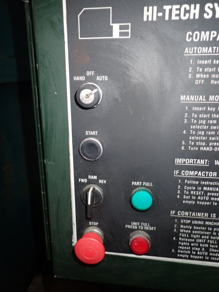 Mcclain E-z Pack 1/3 Yd Mshr Compactor - Mshr