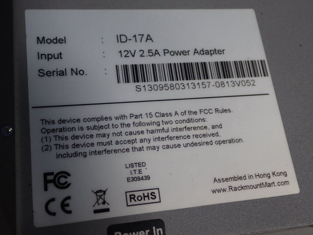 Rackmount Mart Display